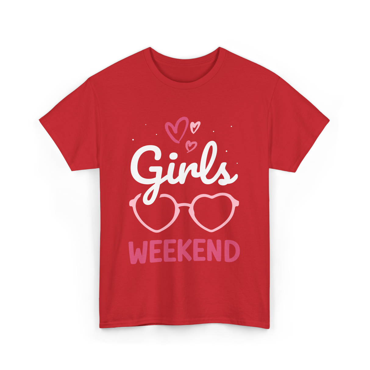 Girls Weekend Girls Trip T-Shirt - Red