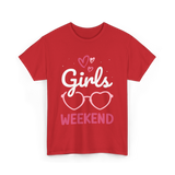 Girls Weekend Girls Trip T-Shirt - Red