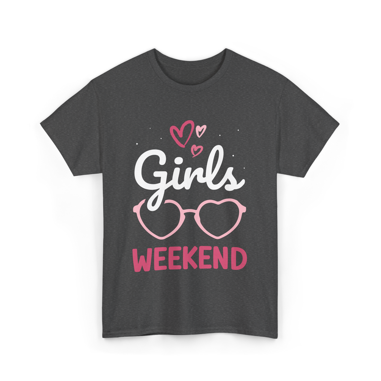 Girls Weekend Girls Trip T-Shirt - Dark Heather