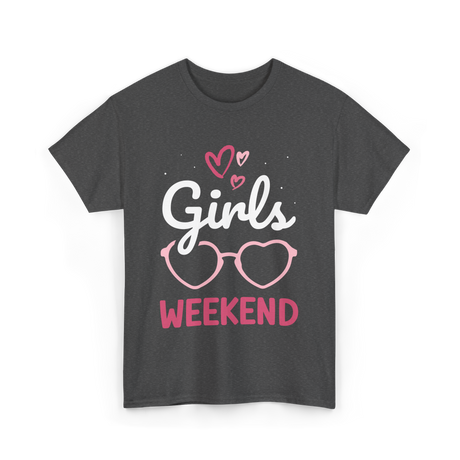 Girls Weekend Girls Trip T-Shirt - Dark Heather