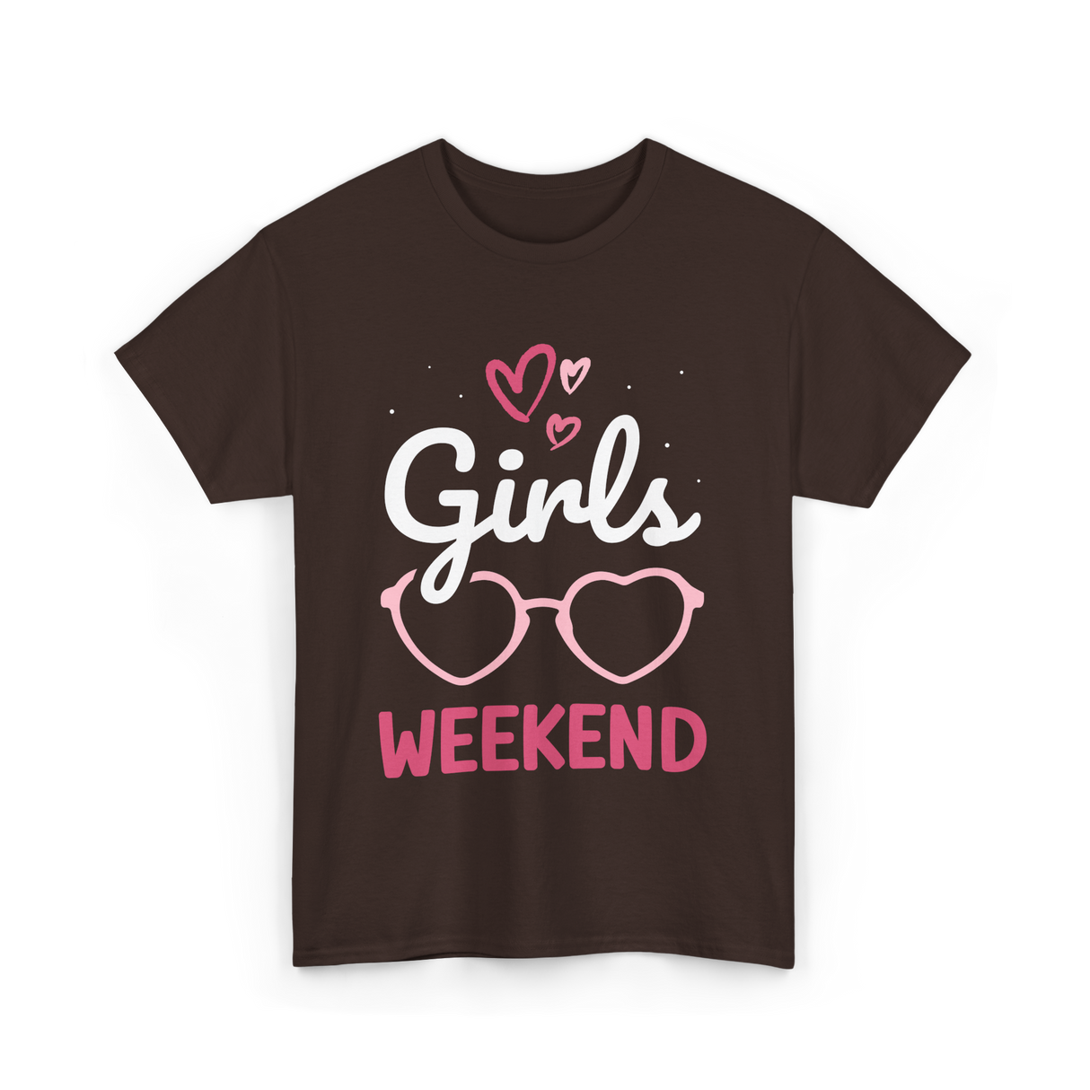 Girls Weekend Girls Trip T-Shirt - Dark Chocolate