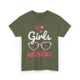 Girls Weekend Girls Trip T-Shirt - Military Green