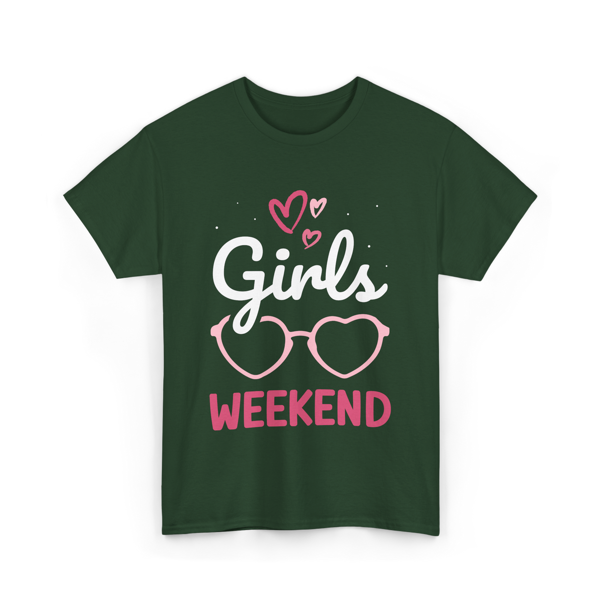 Girls Weekend Girls Trip T-Shirt - Forest Green