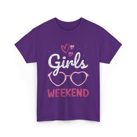 Girls Weekend Girls Trip T-Shirt - Purple