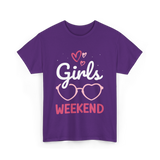 Girls Weekend Girls Trip T-Shirt - Purple