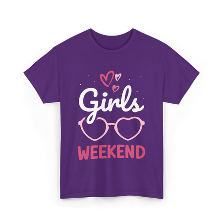 Girls Weekend Girls Trip T-Shirt - Purple