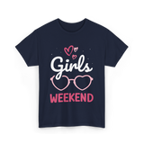 Girls Weekend Girls Trip T-Shirt - Navy