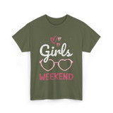 Girls Weekend Girls Trip T-Shirt - Military Green