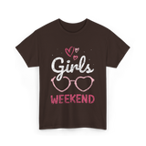 Girls Weekend Girls Trip T-Shirt - Dark Chocolate