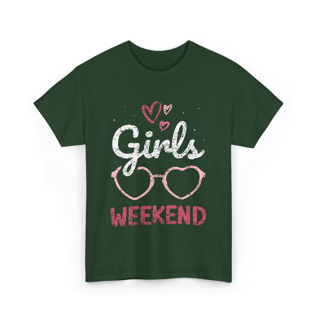 Girls Weekend Girls Trip T-Shirt - Forest Green