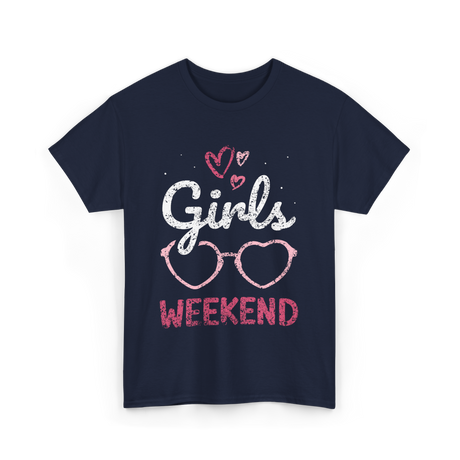 Girls Weekend Girls Trip T-Shirt - Navy