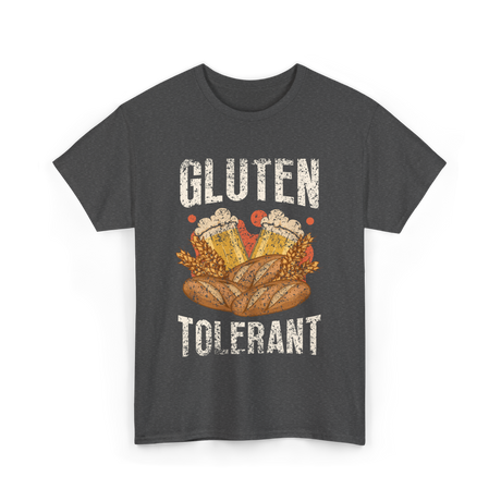 Gluten Tolerant Gluten Beer T-Shirt - Dark Heather