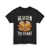 Gluten Tolerant Gluten Beer T-Shirt - Black