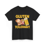 Gluten Tolerant Gluten Free T-Shirt - Black