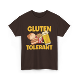 Gluten Tolerant Gluten Free T-Shirt - Dark Chocolate