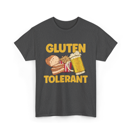 Gluten Tolerant Gluten Free T-Shirt - Dark Heather