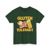 Gluten Tolerant Gluten Free T-Shirt - Forest Green