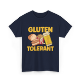 Gluten Tolerant Gluten Free T-Shirt - Navy