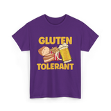 Gluten Tolerant Gluten Free T-Shirt - Purple