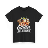 Gluten Tolerant Gluten Health T-Shirt - Black