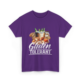 Gluten Tolerant Gluten Health T-Shirt - Purple