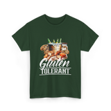 Gluten Tolerant Gluten Health T-Shirt - Forest Green