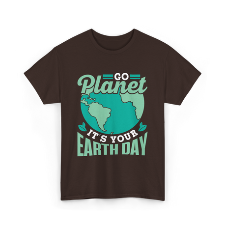 Go Conservation Day T-Shirt - Dark Chocolate