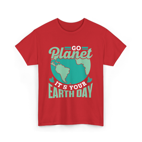 Go Conservation Day T-Shirt - Red