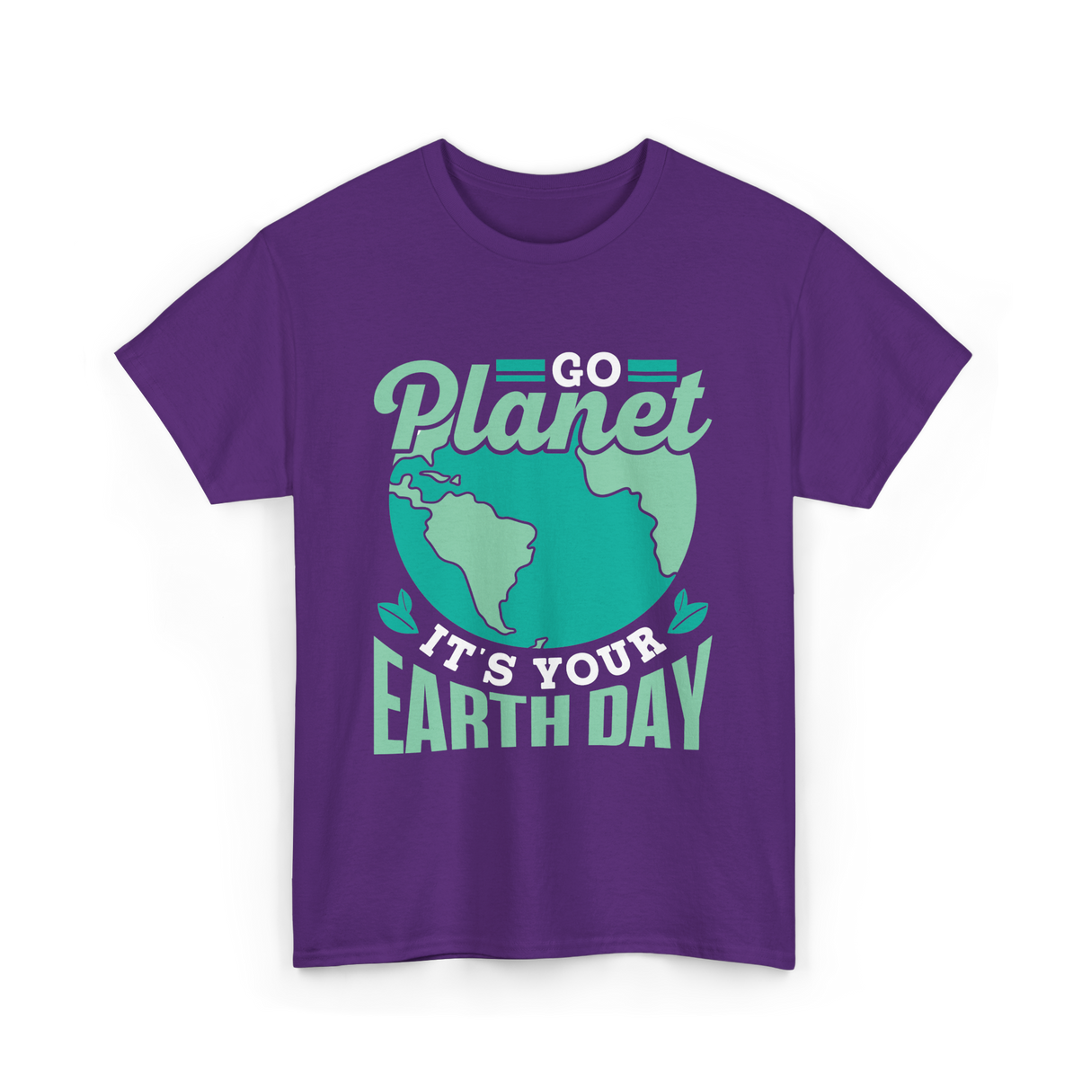 Go Conservation Day T-Shirt - Purple