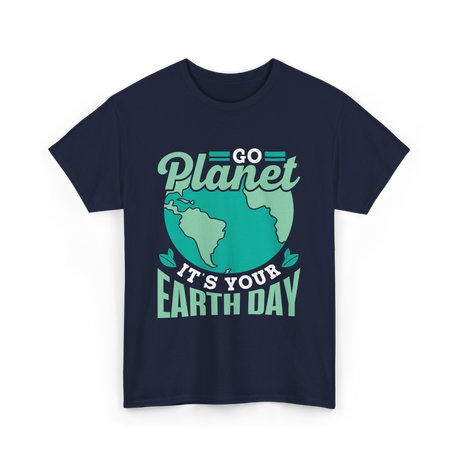 Go Conservation Day T-Shirt - Navy