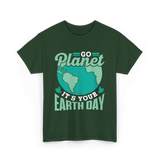 Go Conservation Day T-Shirt - Forest Green