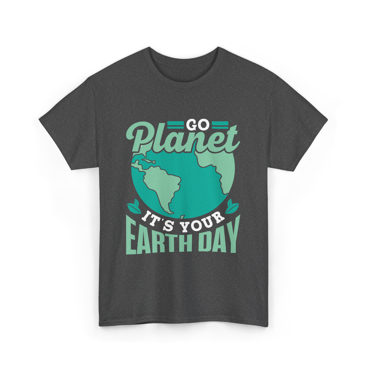 Go Conservation Day T-Shirt - Dark Heather