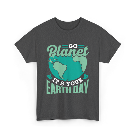 Go Conservation Day T-Shirt - Dark Heather