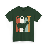 GOAT Goat Animal T-Shirt - Forest Green