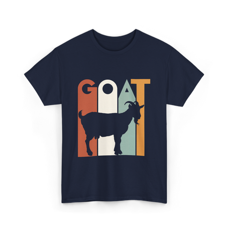 GOAT Goat Animal T-Shirt - Navy