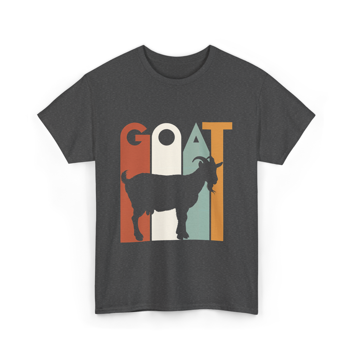 GOAT Goat Animal T-Shirt - Dark Heather