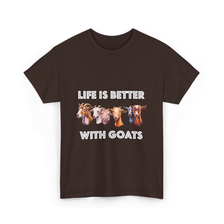 Goat Lover T-Shirt - Dark Chocolate