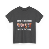 Goat Lover T-Shirt - Dark Heather