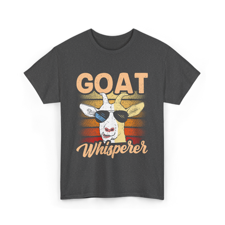 Goat Whisperer Animal Lover T-Shirt - Dark Heather