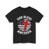 God Bless America Patriot T-Shirt - Black