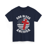 God Bless America Patriot T-Shirt - Navy