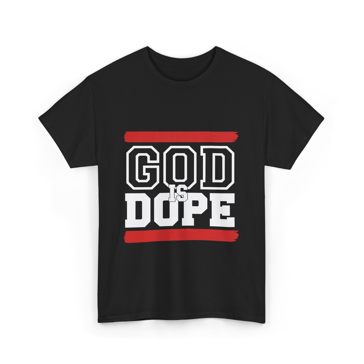 God Is Dope Christian Faith T-Shirt - Black