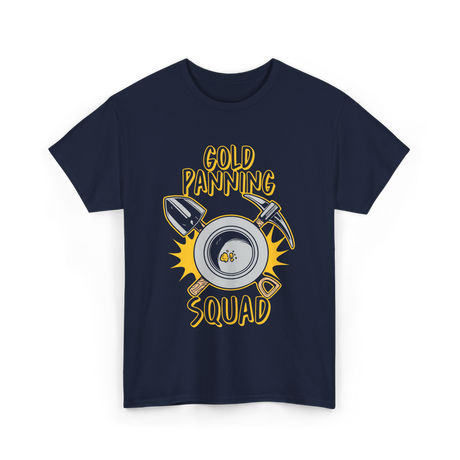 Gold Panning Squad Panning T-Shirt - Navy