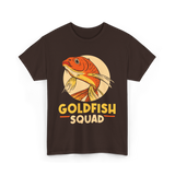 Goldfish Squad Goldfish Owner T-Shirt - Dark Chocolate