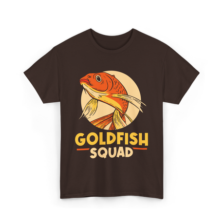 Goldfish Squad Goldfish Owner T-Shirt - Dark Chocolate