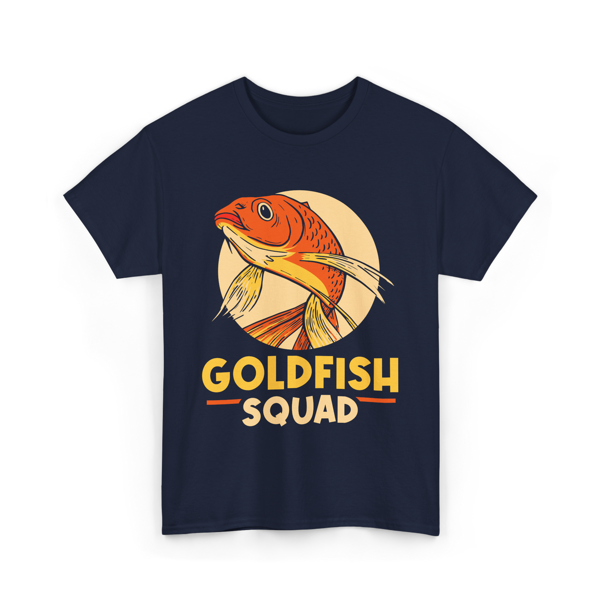 Goldfish Squad Goldfish Owner T-Shirt - Navy