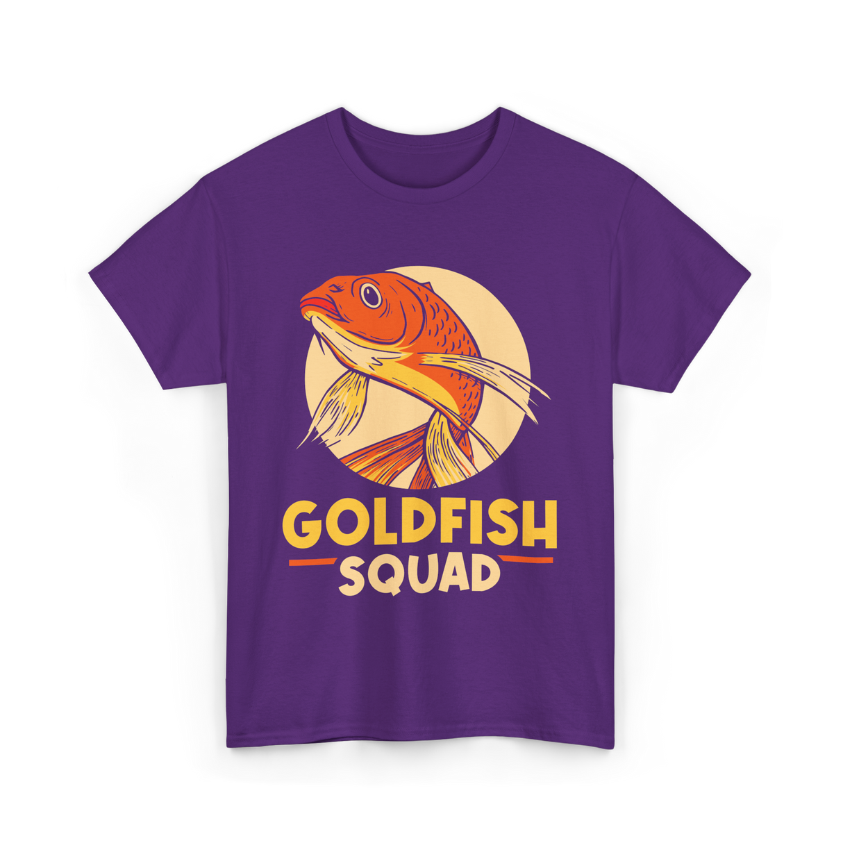 Goldfish Squad Goldfish Owner T-Shirt - Purple