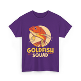 Goldfish Squad Goldfish Owner T-Shirt - Purple