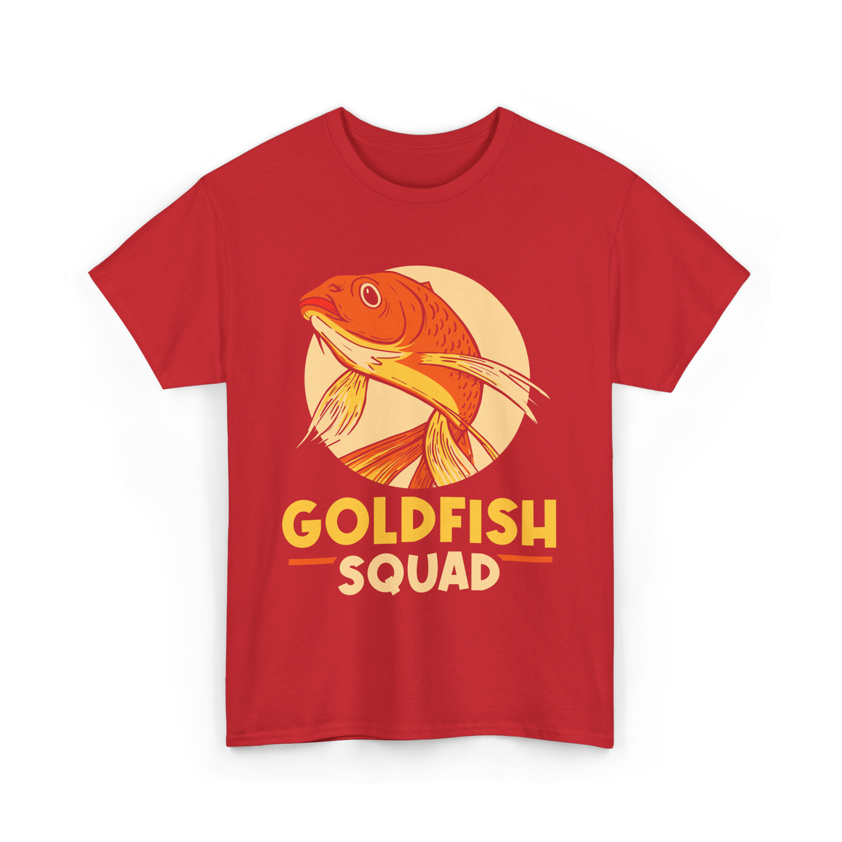 Goldfish Squad Goldfish Owner T-Shirt - Red