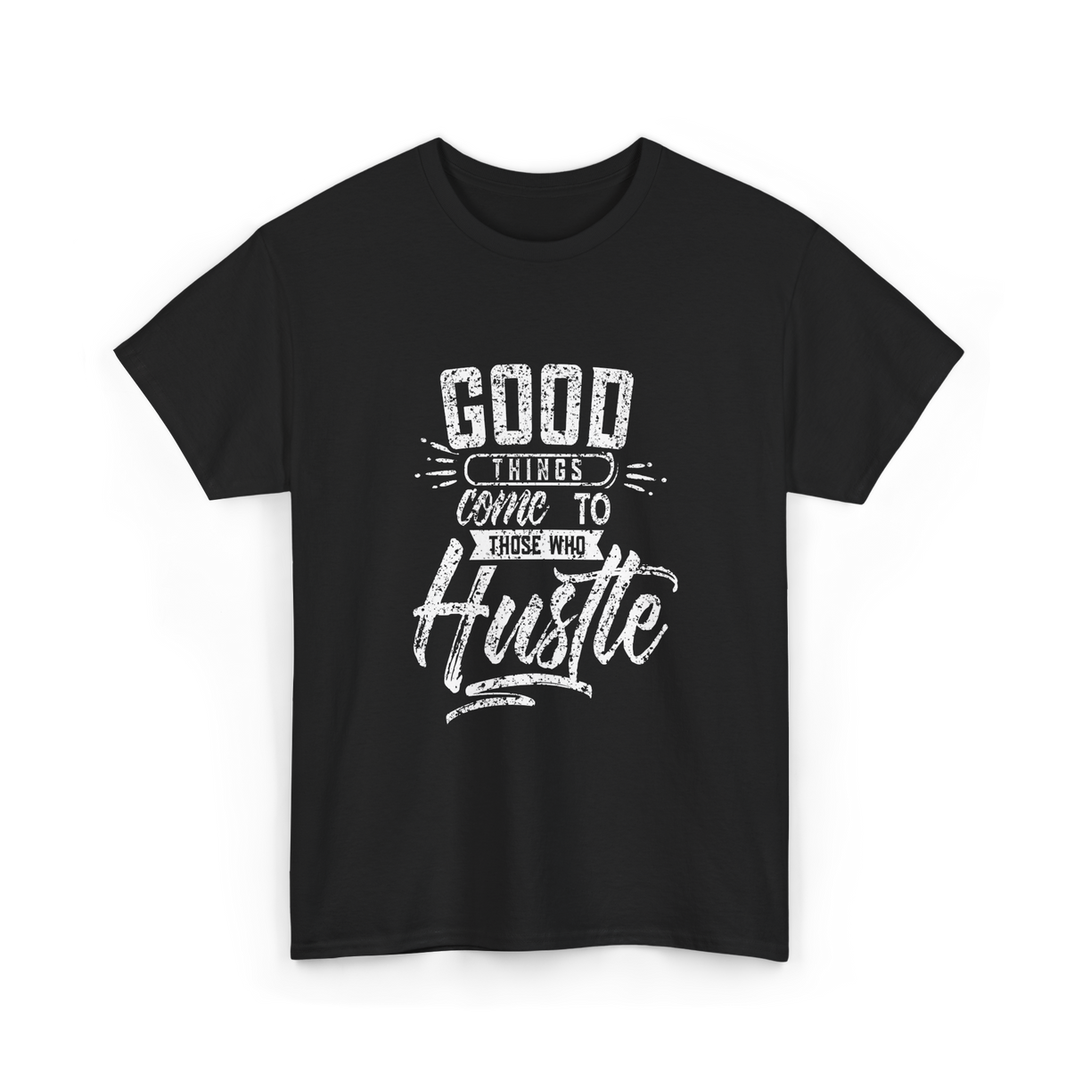 Good Things Hustle Success T-Shirt - Black